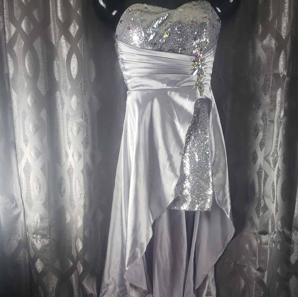 Silver dress
